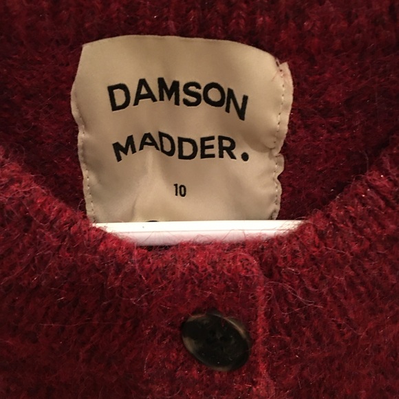 Damson Madder Aggie Bow Knit Sweater Vest - Picture 4 of 8